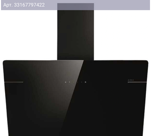 Каминная вытяжка Elica L`essenza BL/A/90 черный (prf0117374a)