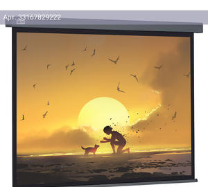 Экран рулонный Cactus Wallscreen CS-PSW-124X221-SG