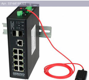 Коммутатор неуправляемый Osnovo SW-80802/I(Port 90W, 300W)