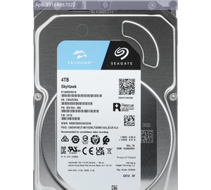 Жесткий диск Seagate Skyhawk ST4000VX016 4TB, SATA III, 3.5