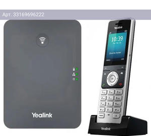 Телефон SIP Yealink W76P черный