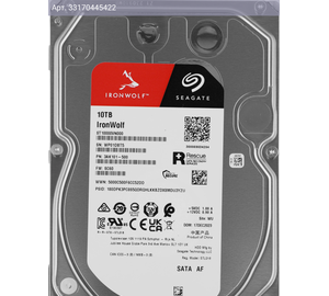 Жесткий диск Seagate Ironwolf ST10000VN000 10TB, SATA III, 3.5