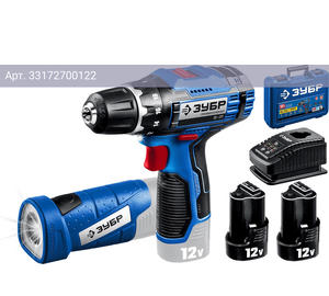 Дрель-шуруповерт Зубр DL-121-22F