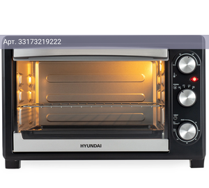 Мини-печь Hyundai MIO-HY073 серебристый