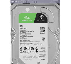 Жесткий диск Seagate Barracuda ST6000DM003 6TB, SATA III, 3.5