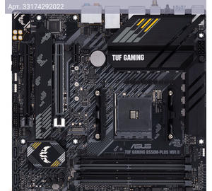 Материнская плата Asus TUF GAMING B550M-PLUS WIFI II, Soc-AM4, AMD B550, mATX