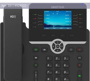 Телефон IP Dinstar C64GP черный