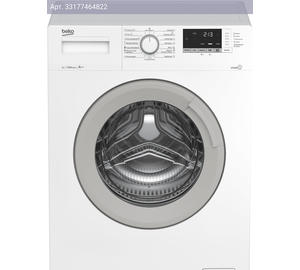 Стиральная машина средняя Beko WSDN63512ZSW, с фронтальной загрузкой, 6кг, 1000об/мин (7320210014)