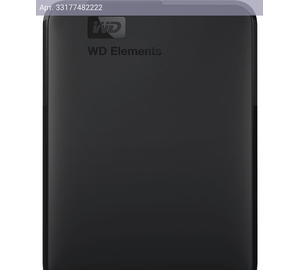 Внешний жесткий диск 4TB WD Elements Portable WDBU6Y0040BBK-WESN черный USB3.0