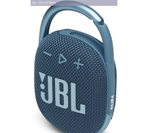 Колонка портативная JBL Clip 4, 5Вт, синий (jblclip4blu)