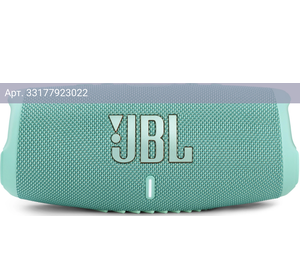 Колонка портативная JBL Charge 5, 40Вт, бирюзовый (jblcharge5teal)