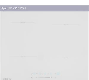 Индукционная варочная поверхность Zugel ZIH604W белый (0411726)