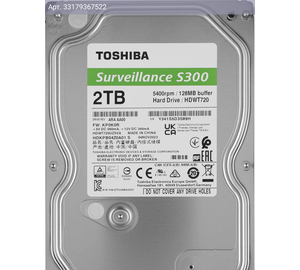 Жесткий диск Toshiba S300 HDWT720UZSVA 2TB, SATA III, 3.5