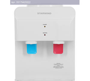 Кулер Starwind SW-2001FW настольный внутр.труб. белый