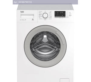 Стиральная машина средняя Beko WSRE6H612ZAWI, с фронтальной загрузкой, 6.5кг, 1200об/мин (7322110001)