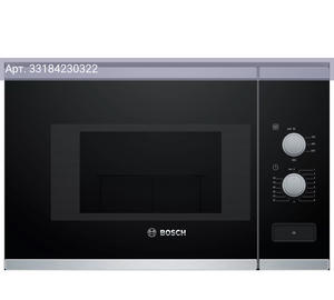 Встраиваемая микроволновая печь Bosch BFL520MS0 черный