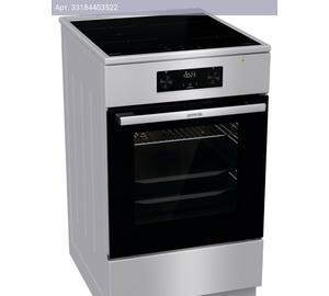 Плита электрическая Gorenje GEIT5C61XPG, стеклокерамика, нержавеющая сталь