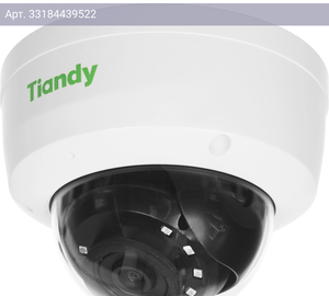 Камера видеонаблюдения Tiandy TC-C34KS I3/E/Y/C/SD/2.8mm/V4.2, фокусное расстояние фиксированное 2.8мм-2.8мм белый (tc-c34ks i3/e/y/c/sd/2.8/v4.2)
