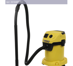 Строительный пылесос Karcher WD 3 P V-17/4/20 Workshop желтый (1.628-175.0)