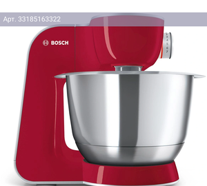 Кухонная машина Bosch Mum5 MUM58720 красный/серебристый