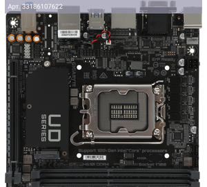 Материнская плата Gigabyte H610I DDR4, Soc-1700, Intel H610, mini-ITX