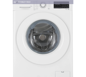 Стиральная машина средняя LG F2V3GS3W, с фронтальной загрузкой, 8.5кг, 1200об/мин, русский интерфейс