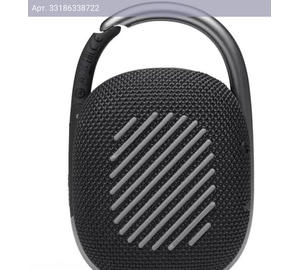Колонка портативная JBL Clip 4, 5Вт, черный (jblclip4blk)