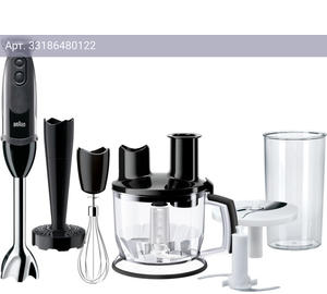 Блендер погружной Braun MQ5277BK черный