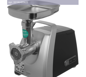 Мясорубка Bosch MFW68640 серебристый/черный