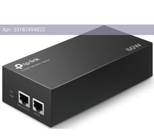 Инжектор PoE TP-Link POE170S 10/100/1000BASE-T 100-240В(АС)