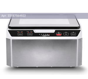 Вакуумный упаковщик Caso VacuChef 40 камерный 280Вт 70л/мин 0.99Бар шир.пак.:25см серебристый/черный