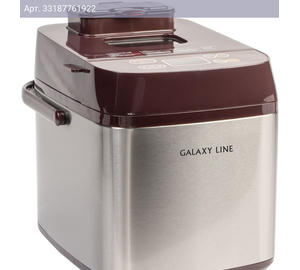 Хлебопечь Galaxy Line GL 2700 коричневый/серебристый (ГЛ2700Л)