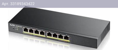 Коммутатор управляемый Zyxel GS1900-8-EU0102F
