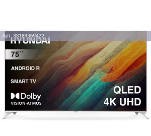 Телевизор Hyundai Android TV H-LED75QBU7500, 75
