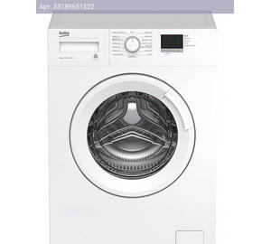 Стиральная машина Beko WRE6511BWW, с фронтальной загрузкой, 6кг, 1000об/мин (7319910001)