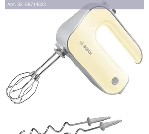 Миксер Bosch MFQ40301 бежевый/серый
