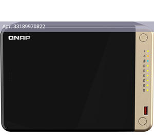 Сетевое хранилище NAS Qnap TS-664-8G черный