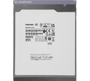 Жесткий диск Toshiba Enterprise Capacity MG09SCA18TE 18TB, SAS 3.0, 3.5