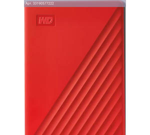 Внешний жесткий диск 2TB WD My Passport WDBYVG0020BRD-WESN красный USB3.2 Gen1