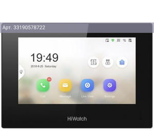 Видеодомофон HiWatch Pro VDP-H3212WB