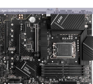 Материнская плата MSI PRO Z790-P WIFI, Soc-1700, Intel Z790, ATX