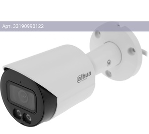 Камера видеонаблюдения Dahua DH-IPC-HFW2449S-S-IL-0280B белый (dh-ipc-hfw2449sp-s-il-0280b)