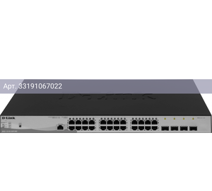 Коммутатор настраиваемый D-Link DGS-1210-28P/ME/B2A
