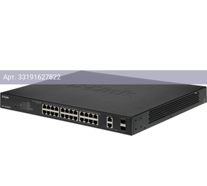 Коммутатор управляемый D-Link DGS-1100-26MPPV2/A3A