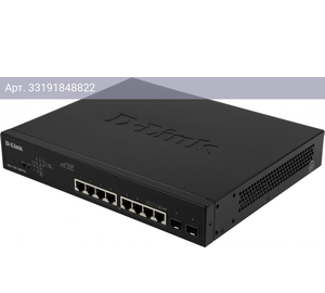 Коммутатор настраиваемый D-Link DGS-1100-10MPPV2/A