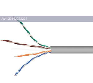 Кабель UTP SkyNet CSS-UTP-4-CU, cat.5E, 4 пары, медь, 305м серый