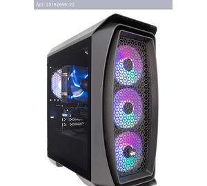 Компьютер IRU Game 520B5GMA, AMD Ryzen 5 5600X, DDR4 16ГБ, SSD 512ГБ, NVIDIA GeForce RTX 3050 8192МБ, FreeDOS, черный (1926551)