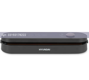 Вакуумный упаковщик Hyundai HY-VA3003 110Вт шир.пак.:30см черный/серый