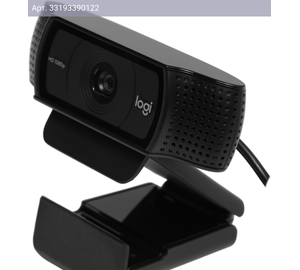 Веб-камера Logitech HD Webcam C920e, черный (960-001086)