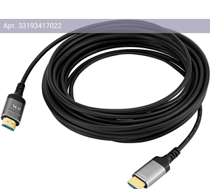 Кабель Digma HDMI 2.1 AOC HDMI (m)/HDMI (m), ver 2.1, позолоченные контакты, 10м. черный (HDMI-AOC2.1-10)